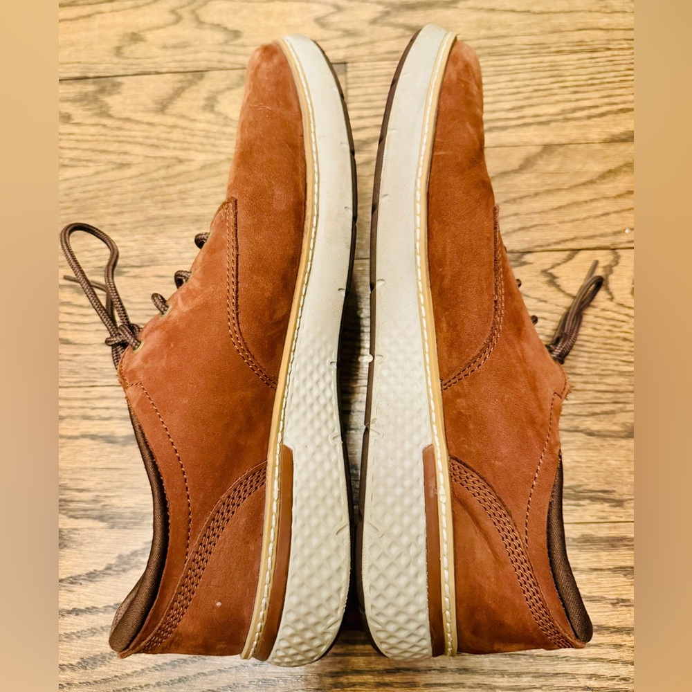 Timberland A1TSH Brown Leather Oxfords Mens 10 AeroCore - Picture 3 of 5